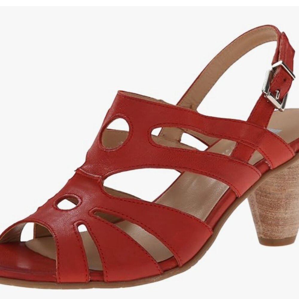 Fidji Women's V136 Dress Sandal Size 39 1/2 Handmade in Portugal
